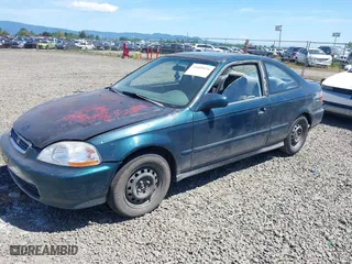 1998 Honda Civic EX with VIN 1HGEJ8145WL032373, listed as a IAAI auction lot 39409076 with 259,197 mi miles. Bid and sale history available at carsss.com. Image 2.