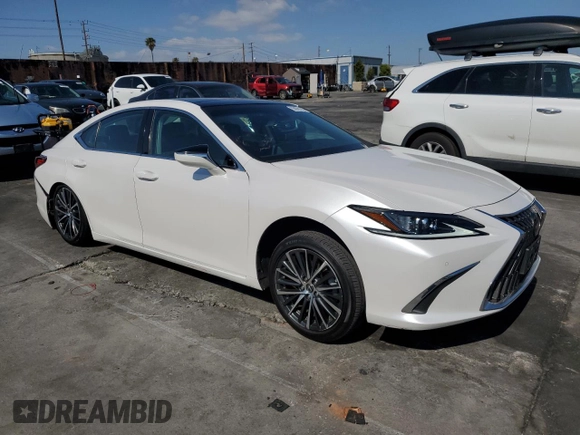 2022 Lexus ES 350 z VIN 58ADZ1B16NU125205, wystawiony jako Copart lot #55099155 z przebiegiem 49 532 mil mil oraz Szkoda całkowita • Salvage title. Historia ofert i sprzedaży dostępna na DreamBid. Obrazek 4.