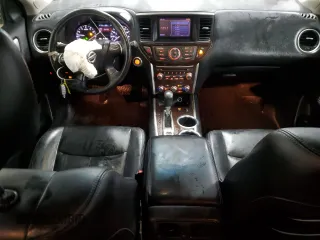 2013 Nissan Pathfinder Platinum with VIN 5N1AR2MM8DC626172, listed as a Copart auction lot 86076674 with 94,168 mi miles and Salvage Title. Bid and sale history available at carsss.com. Image 8.