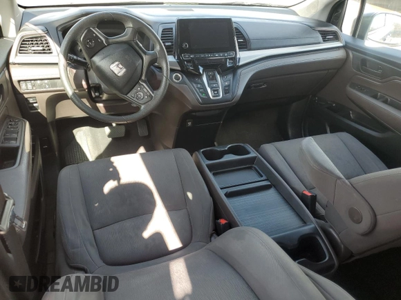 2020 Honda Odyssey EX with VIN 5FNRL6H5XLB009666, listed as a Copart auction lot 45526805 with 81,622 mi miles and Salvage Title. Bid and sale history available at DreamBid. Image 8.