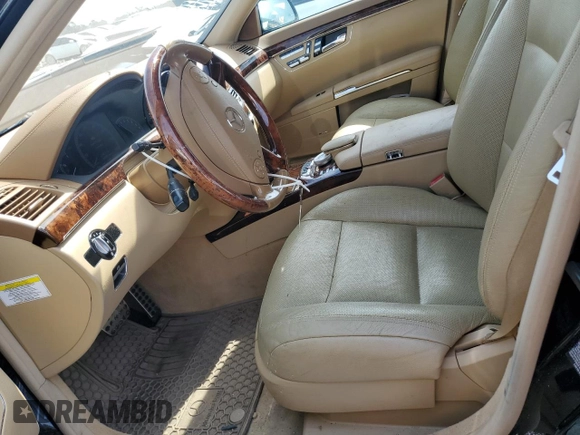 2013 Mercedes-Benz S 550 with VIN WDDNG7DB1DA516914, listed as a Copart auction lot 43611565 with 60,503 mi miles and Salvage Title. Bid and sale history available at DreamBid. Image 7.