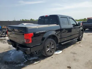 2018 Ford F-150 XL с VIN 1FTEW1CGXJFC10932, выставлен на аукционе Copart как лот 55206675 с пробегом 142 457 миль миль и Списание • Salvage title. История ставок и продаж доступна на DreamBid. Изображение 3.