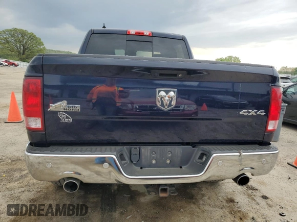 2017 Ram 1500 Big Horn with VIN 1C6RR7LM1HS875308, listed as a Copart auction lot 56384805 with 134,132 mi miles and Clean title. Bid and sale history available at DreamBid. Image 6.