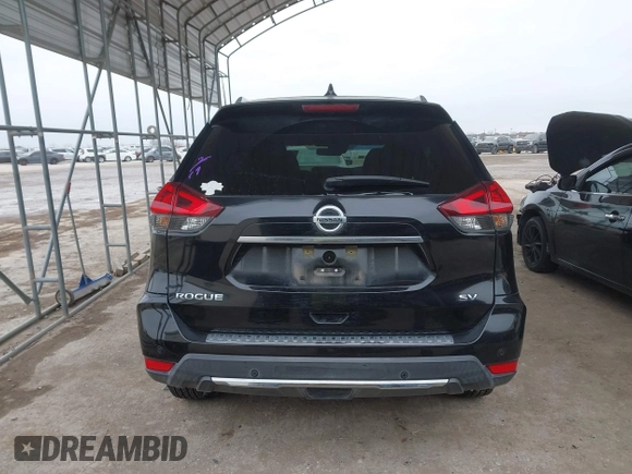 2019 Nissan Rogue SV with VIN KNMAT2MT6KP545528, listed as a IAAI auction lot 41646336 with 43,527 mi miles. Bid and sale history available at carsss.com. Image 17.