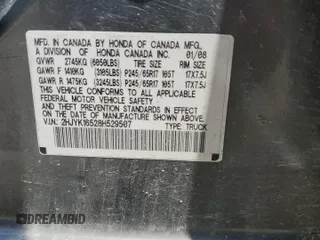 2008 Honda Ridgeline RTL z VIN 2HJYK16528H529507, wystawiony jako Copart lot #60049855 z przebiegiem 173 863 mil mil oraz Szkoda całkowita • Salvage title. Historia ofert i sprzedaży dostępna na DreamBid. Obrazek 13.