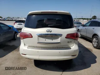 2013 Infiniti QX56 with VIN JN8AZ2NE9D9061038, listed as a Copart auction lot 53509685 with 159,886 mi miles and Salvage Title. Bid and sale history available at carsss.com. Image 6.