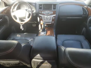 2019 Infiniti QX80 LUXE with VIN JN8AZ2NE4K9232422, listed as a Copart auction lot 48535354 with 112,686 mi miles. Bid and sale history available at carsss.com. Image 8.