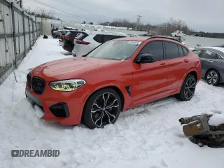 2020 BMW X4 M Competition z VIN 5YMUJ0C04LLU67460, wystawiony jako Copart lot #43764625 z przebiegiem 53 217 mil mil oraz Szkody całkowita. Historia ofert i sprzedaży dostępna na DreamBid. Obrazek 1.