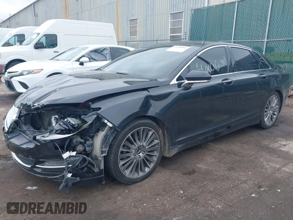 2014 Lincoln MKZ Hybrid with VIN 3LN6L2LU3ER805389, listed as a IAAI auction lot 42000901 with 155,002 mi miles and . Bid and sale history available at DreamBid. Image 2.