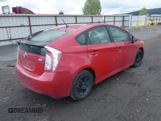 2012 Toyota Prius One with VIN JTDKN3DU9C5480961, listed as a IAAI auction lot 42147741 with 165,921 mi miles. Bid and sale history available at carsss.com. Image 4.