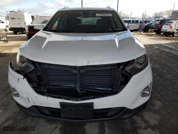2020 Chevrolet Equinox LT with VIN 3GNAXKEV4LS704044, listed as a Copart auction lot 87050224 with 63,423 mi miles and Salvage Title. Bid and sale history available at carsss.com. Image 5.