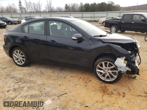 2012 Mazda 3 s Touring with VIN JM1BL1V54C1572990, listed as a Copart auction lot 47846595 with 142,672 mi miles and Salvage Title. Bid and sale history available at carsss.com. Image 4.