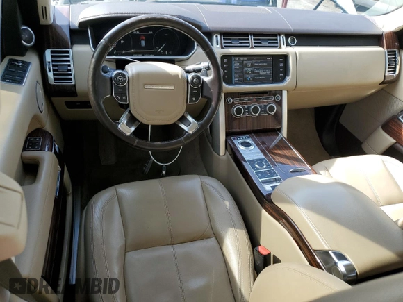 2014 Land Rover Range Rover with VIN SALGR2WF9EA195344, listed as a Copart auction lot 43454555 with 167,010 mi miles and Clean Title. Bid and sale history available at DreamBid. Image 8.