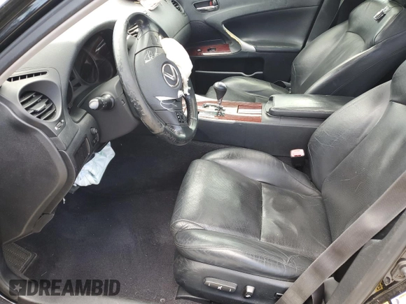 2006 Lexus IS 250 z VIN JTHBK262362012517, wystawiony jako Copart lot #60495945 z przebiegiem Nie podano mil oraz Szkoda całkowita • Salvage title. Historia ofert i sprzedaży dostępna na DreamBid. Obrazek 7.