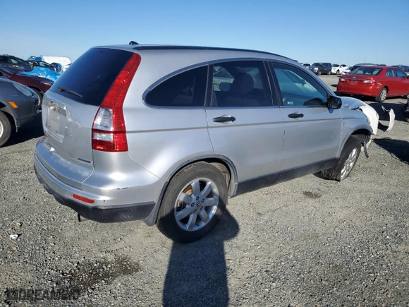 2011 Honda CR-V SE with VIN JHLRE3H42BC012429, listed as a Copart auction lot 44598345 with 71,569 mi miles and Salvage Title. Bid and sale history available at carsss.com. Image 3.