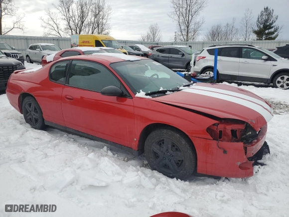 2006 Chevrolet Monte Carlo LS with VIN 2G1WJ15K569279489, listed as a Copart auction lot 88109095 with 117,520 mi miles and Clean Title. Bid and sale history available at carsss.com. Image 4.