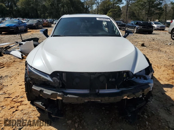 2023 Lexus IS 350 F Sport with VIN JTHGZ1E26P5027574, listed as a Copart auction lot 48046255 with 17,691 mi miles and Salvage title. Bid and sale history available at DreamBid. Image 5.
