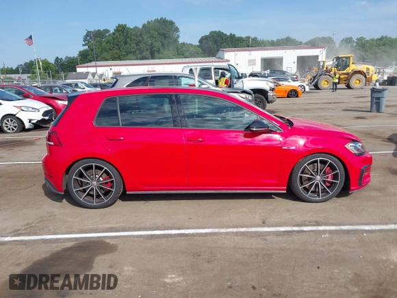 2021 Volkswagen Golf GTI S with VIN 3VW5T7AU5MM011549, listed as a IAAI auction lot 39687780 with 24,872 mi miles. Bid and sale history available at carsss.com. Image 13.