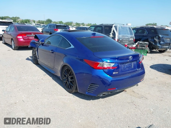 2015 Lexus RC 350 F Sport z VIN JTHHE5BC9F5010464, wystawiony jako IAAI lot #42231358 z przebiegiem 120 666 mil mil oraz . Historia ofert i sprzedaży dostępna na DreamBid. Obrazek 3.