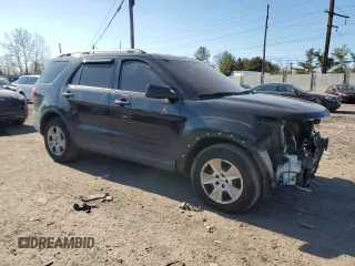 2011 Ford Explorer with VIN 1FMHK7B81BGA44457, listed as a Copart auction lot 48275415 with 143,463 mi miles and Salvage title. Bid and sale history available at DreamBid. Image 4.
