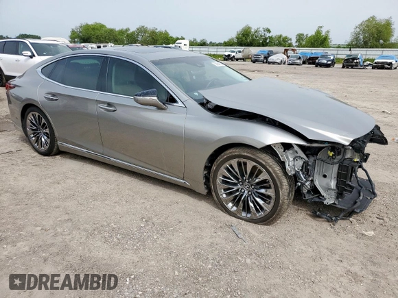 2020 Lexus LS 500 с VIN JTHD51FF0L5011509, выставлен на аукционе Copart как лот 56854095 с пробегом 34 215 миль миль и Списание • Salvage title. История ставок и продаж доступна на DreamBid. Изображение 4.