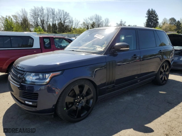2016 Land Rover Range Rover Supercharged with VIN SALGS3EF0GA298781, listed as a Copart auction lot 53404125 with 103,642 mi miles and Clean Title. Bid and sale history available at carsss.com. Image 1.