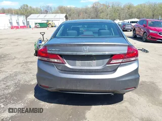 2014 Honda Civic LX with VIN 2HGFB2F50EH513868, listed as a IAAI auction lot 41986283 with 160,391 mi miles and . Bid and sale history available at DreamBid. Image 16.