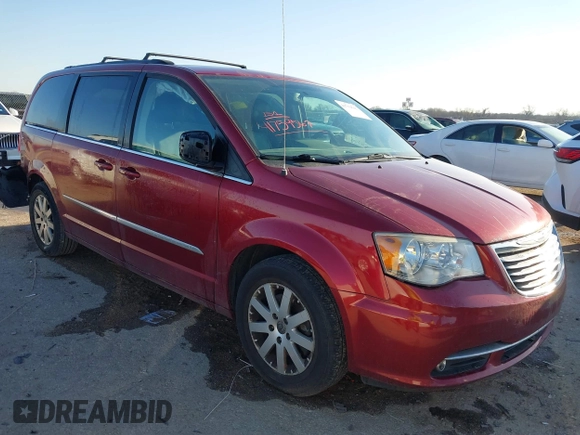2014 Chrysler Town & Country Touring with VIN 2C4RC1BGXER126894, listed as a IAAI auction lot 41759567 with 150,994 mi miles. Bid and sale history available at carsss.com. Image 1.