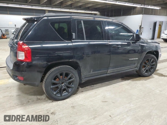 2012 Jeep Compass Latitude with VIN 1C4NJCEB2CD719794, listed as a Copart auction lot 51648805 with Not Provided miles and Salvage Title. Bid and sale history available at carsss.com. Image 3.