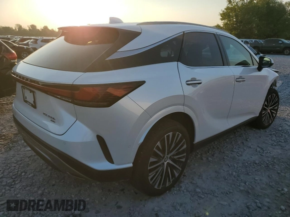 2024 Lexus RX with VIN 2T2BBMCA2RC029612, listed as a Copart auction lot 65934234 with 9,260 mi miles and Salvage Title. Bid and sale history available at carsss.com. Image 3.