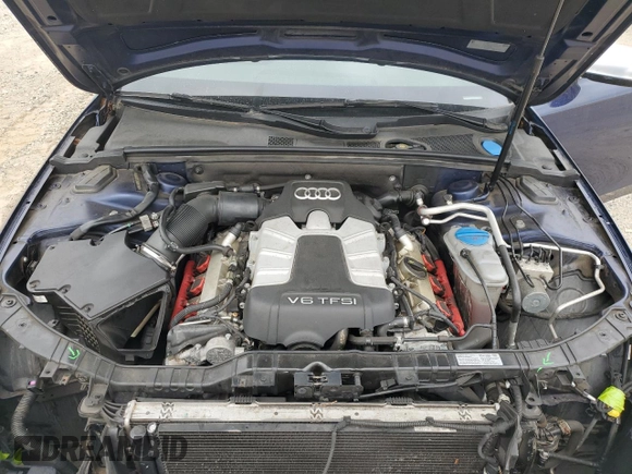 2014 Audi S4 Premium Plus with VIN WAUBGAFL2EA056306, listed as a Copart auction lot 71521274 with 134,656 mi miles and Salvage Title. Bid and sale history available at carsss.com. Image 11.