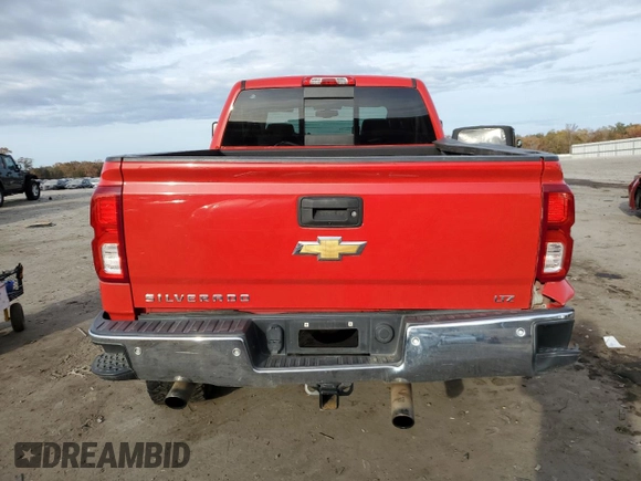 2017 Chevrolet Silverado 1500 LTZ with VIN 3GCUKSEJ4HG139290, listed as a Copart auction lot 79041144 with 88,981 mi miles and Salvage Title. Bid and sale history available at DreamBid. Image 6.