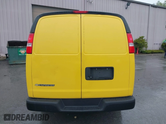 2021 Chevrolet Express Cargo with VIN 1GCWGAFP8M1175127, listed as a IAAI auction lot 42202604 with 48,768 mi miles and . Bid and sale history available at DreamBid. Image 16.