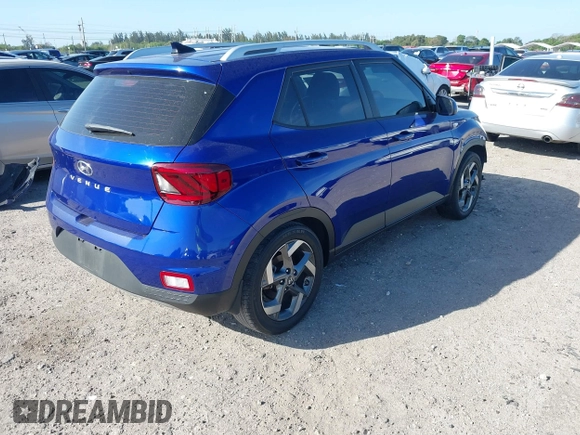 2022 Hyundai Venue SEL with VIN KMHRC8A35NU154334, listed as a IAAI auction lot 41732747 with 38,578 mi miles and . Bid and sale history available at DreamBid. Image 4.