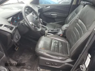 2015 Ford Escape Titanium with VIN 1FMCU0J9XFUB45185, listed as a Copart auction lot 82415114 with 272,818 mi miles and Salvage Title. Bid and sale history available at DreamBid. Image 7.