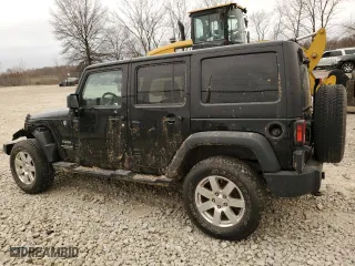 2015 Jeep Wrangler Unlimited Sport with VIN 1C4HJWDG9FL598249, listed as a Copart auction lot 49775035 with 116,486 mi miles and Salvage Title. Bid and sale history available at carsss.com. Image 2.