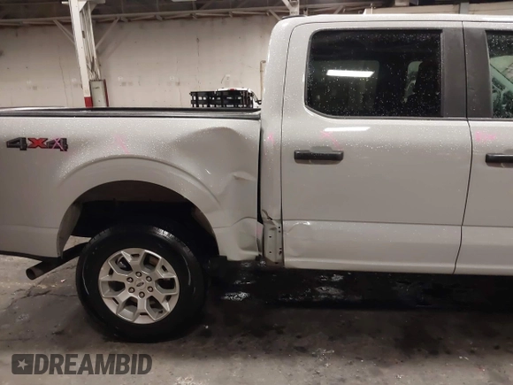 2023 Ford F-150 XL with VIN 1FTFW1E57PKE86937, listed as a IAAI auction lot 41862408 with 37,461 mi miles. Bid and sale history available at carsss.com. Image 6.