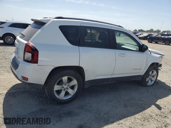 2016 Jeep Compass Sport с VIN 1C4NJCBAXGD525774, выставлен на аукционе Copart как лот 58432815 с пробегом 129 430 миль миль и Списание • Salvage title. История ставок и продаж доступна на DreamBid. Изображение 3.