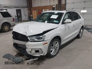 2017 Audi Q3 Premium z VIN WA1ECCFS0HR009385, wystawiony jako IAAI lot #42042437 z przebiegiem 110 341 mil mil oraz . Historia ofert i sprzedaży dostępna na DreamBid. Obrazek 2.