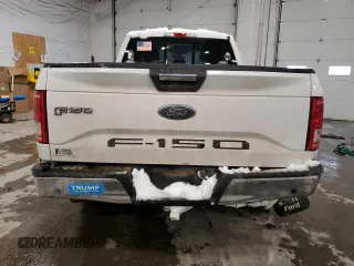 2016 Ford F-150 XLT with VIN 1FTFX1EG0GFD08245, listed as a Copart auction lot 43473405 with 101,567 mi miles and Salvage Title. Bid and sale history available at carsss.com. Image 6.