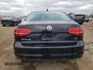 2015 Volkswagen Jetta Sedan 1.8T SE with VIN 3VWD07AJ4FM304789, listed as a Copart auction lot 52968095 with 91,867 mi miles and Salvage Title. Bid and sale history available at carsss.com. Image 6.