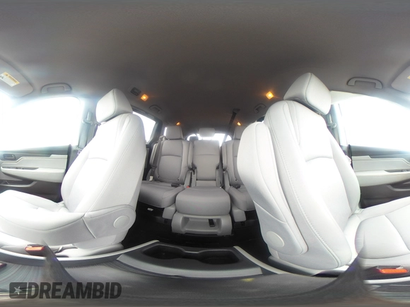 2023 Honda Odyssey EX with VIN 5FNRL6H55PB076665, listed as a Copart auction lot 57663235 with 19,346 mi miles and Salvage title. Bid and sale history available at DreamBid. Image 16.