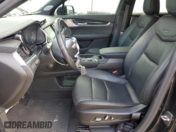 2022 Cadillac XT6 Premium Luxury with VIN 1GYKPDRS6NZ128630, listed as a Copart auction lot 51427144 with 35,108 mi miles and Non Repairable. Bid and sale history available at carsss.com. Image 7.