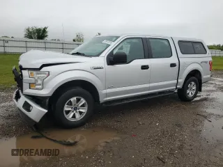 2015 Ford F-150 XLT with VIN 1FTEW1EP2FKD75675, listed as a Copart auction lot 55873515 with 163,367 mi miles and Salvage title. Bid and sale history available at DreamBid. Image 1.