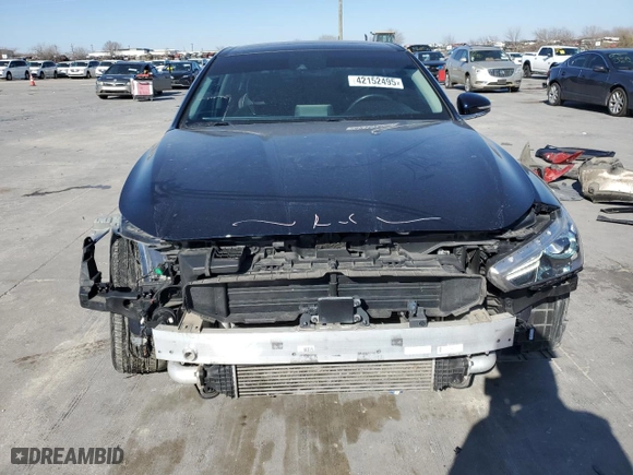 2020 Genesis G70 2.0T with VIN KMTG34LA5LU053373, listed as a Copart auction lot 42152495 with 59,701 mi miles and Salvage Title. Bid and sale history available at carsss.com. Image 5.