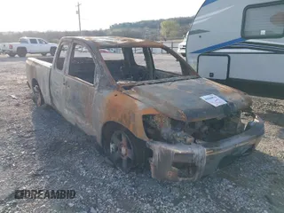 2004 Nissan Titan XE with VIN 1N6AA06A14N511210, listed as a IAAI auction lot 41504876 with Not Provided miles. Bid and sale history available at carsss.com. Image 1.