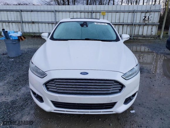 2016 Ford Fusion Energi Titanium with VIN 3FA6P0SU4GR305393, listed as a Copart auction lot 50749715 with 100,512 mi miles and Salvage Title. Bid and sale history available at carsss.com. Image 5.