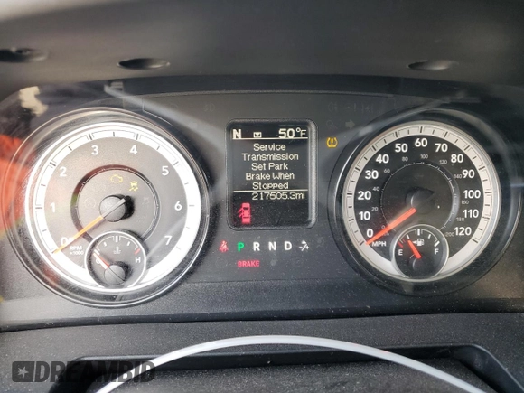 2015 Ram 1500 Outdoorsman with VIN 1C6RR7GT0FS584541, listed as a Copart auction lot 50808545 with 217,505 mi miles and Salvage title. Bid and sale history available at DreamBid. Image 9.