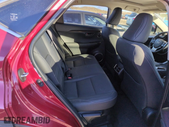2020 Lexus NX with VIN JTJGJRDZ0L2143996, listed as a Copart auction lot 87661585 with 47,307 mi miles and Salvage Title. Bid and sale history available at carsss.com. Image 10.