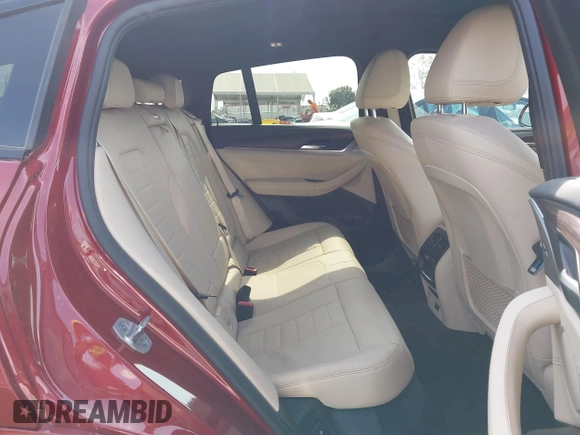 2021 BMW X4 xDrive30i with VIN 5UX2V1C09M9F29509, listed as a IAAI auction lot 42408605 with 46,992 mi miles and . Bid and sale history available at DreamBid. Image 8.